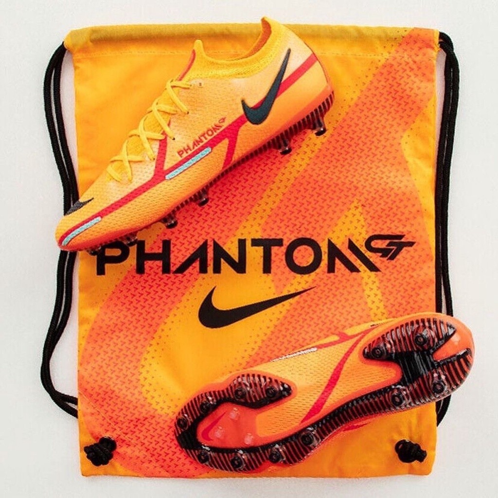♞Nike Phantom GT2 Elite AG รองเท้าฟุตบอล ไนกี้ ตัวท็อป ของแท้ มือ1 ชุดปุ่ม AG หญ้าเทียม