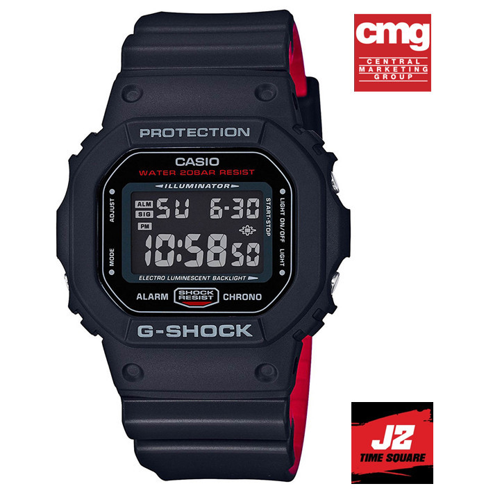 แท้แน่นอน 100% กับ G-SHOCK DW-5600UHR-1DR อุปกรณ์ครบทุกอย่างพร้อมใบรับประกัน CMG ประหนึ่งซื้อจากห้าง