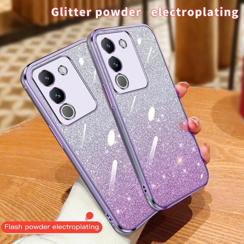เคสโทรศัพท์ซิลิโคน TPU แบบนิ่ม สําหรับ Vivo Y100 5G Y 100 V2327