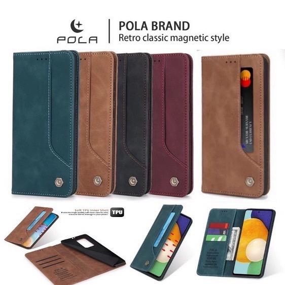 Flip Case Pattern Realme X C2 C3 - Oppo A1K Premium Leather Magnetic Cover
