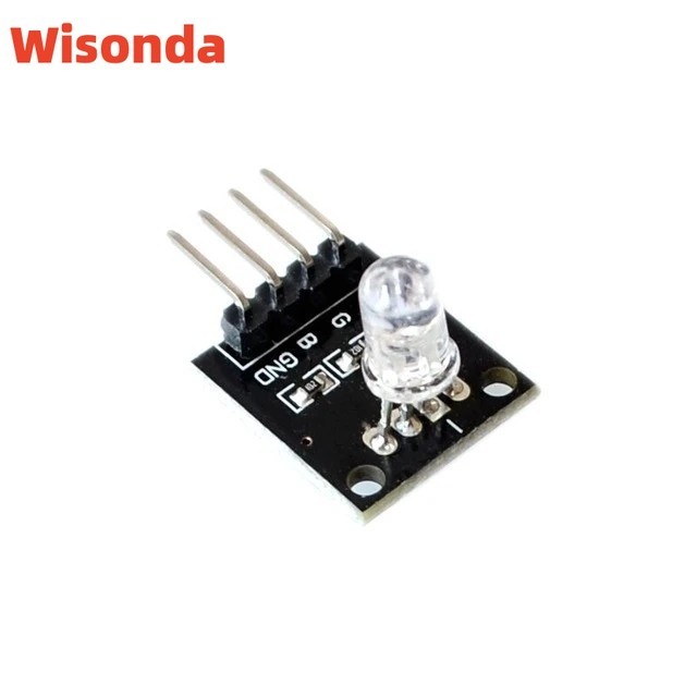 โมดูลเซนเซอร์ 4pin RGB KY-016 3 สี สําหรับ Arduino DIY KY016 5 ชิ้น