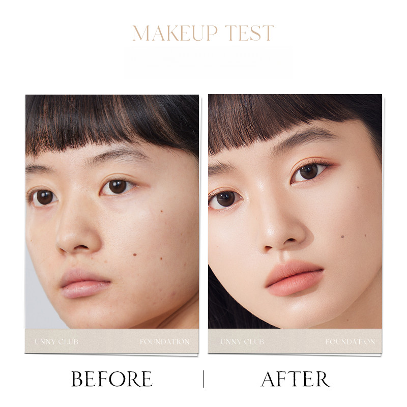UNNY CLUB คอนซีลเลอร์ รองพื้น ไพรเมอร์ ให้ความชุ่มชื้น ผิวแห้ง และมัน ลบเครื่องสําอาง อย่างชัดเจน และเป็นธรรมชาติ