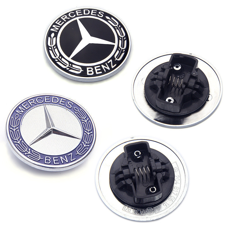 โลโก้โลโก้ Mercedes-Benz ดัดแปลง สําหรับติดฝากระโปรงหน้ารถยนต์