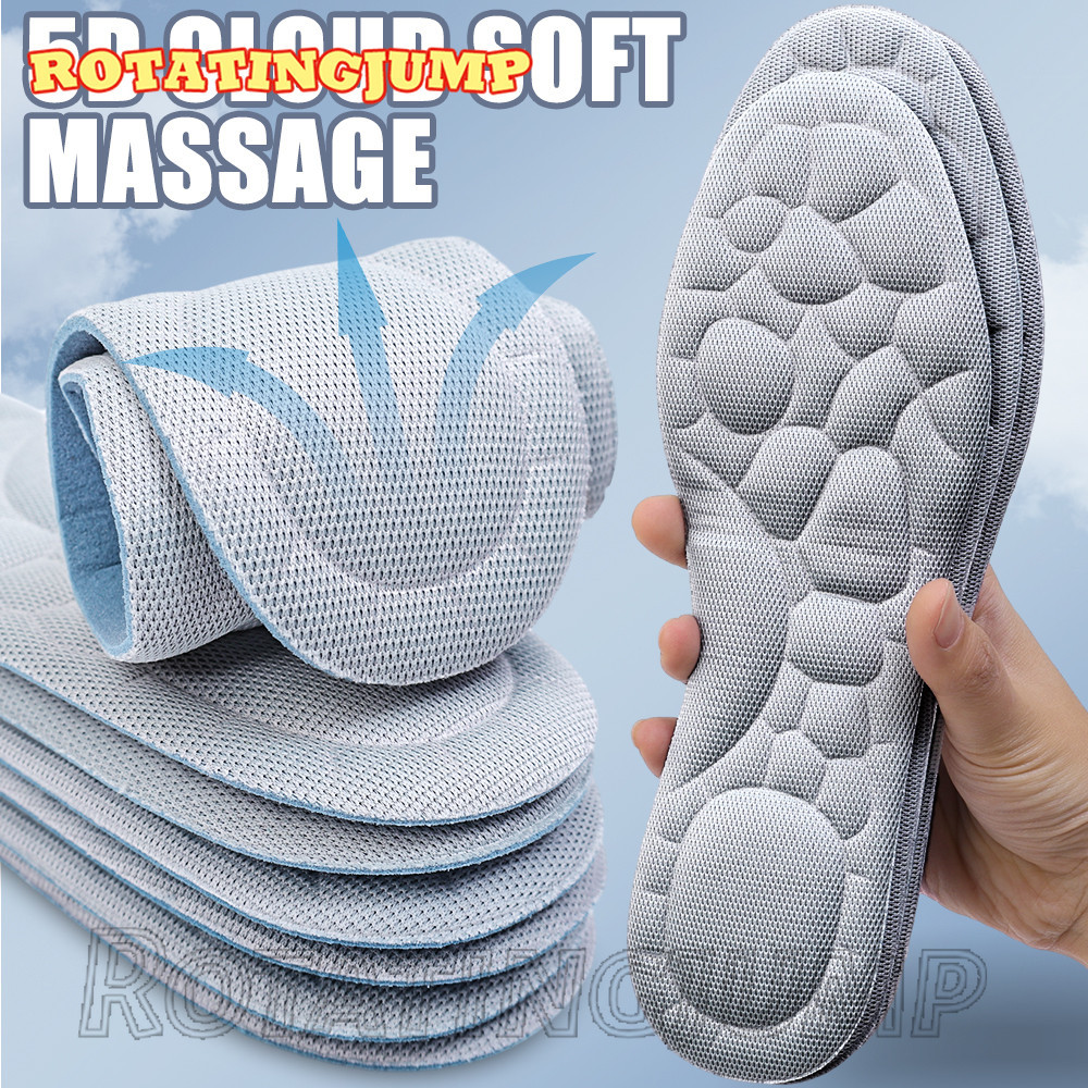 ระงับกลิ่นกาย, การดูดซึมเหงื่อ-แผ่นรองเท้านวด 5ง – ตัดได้, เปลี่ยนได้-บรรเทาอาการปวด-กีฬาวิ่ง พื้นรองเท้า -สําหรับผู้หญิงผู้ชาย-ใส่เบาะ