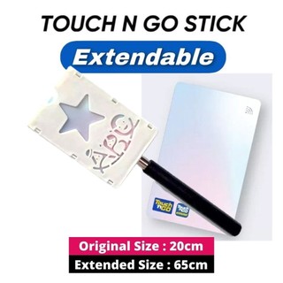 65CM Upgraded Telescopic Extender Stick Universal Compatible Card Touch Go Card Extender Stick Tol Parking Hassle Free