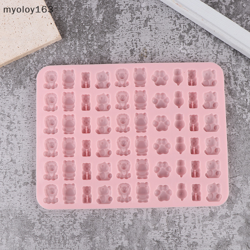 Myoloy แม่พิมพ์ซิลิโคน รูปสัตว์น่ารัก สําหรับทําขนมช็อคโกแลต โดนัท ลูกกวาด เค้ก ฟองดองท์ เบเกอรี่ DIY