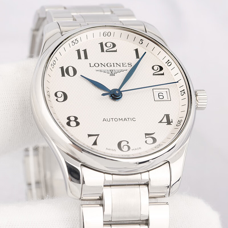 Longines LONGINES นาฬิกาข้อมืออัตโนมัติ สีขาว สําหรับผู้ชาย 36 มม. L2.518.4.78.6