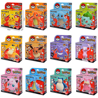 Pokemon Figures ประกอบของเล่น Variant Ball Pikachu Eevee Gen…