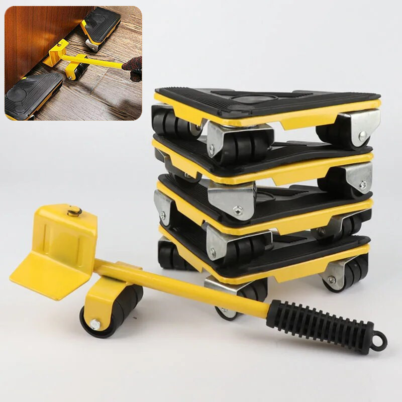 5ชิ้น อุปกรณ์ช่วยขนย้ายเฟอร์นิเจอร์ อุปกรณ์ช่วยย้ายของ ช่วยยกของหนัก