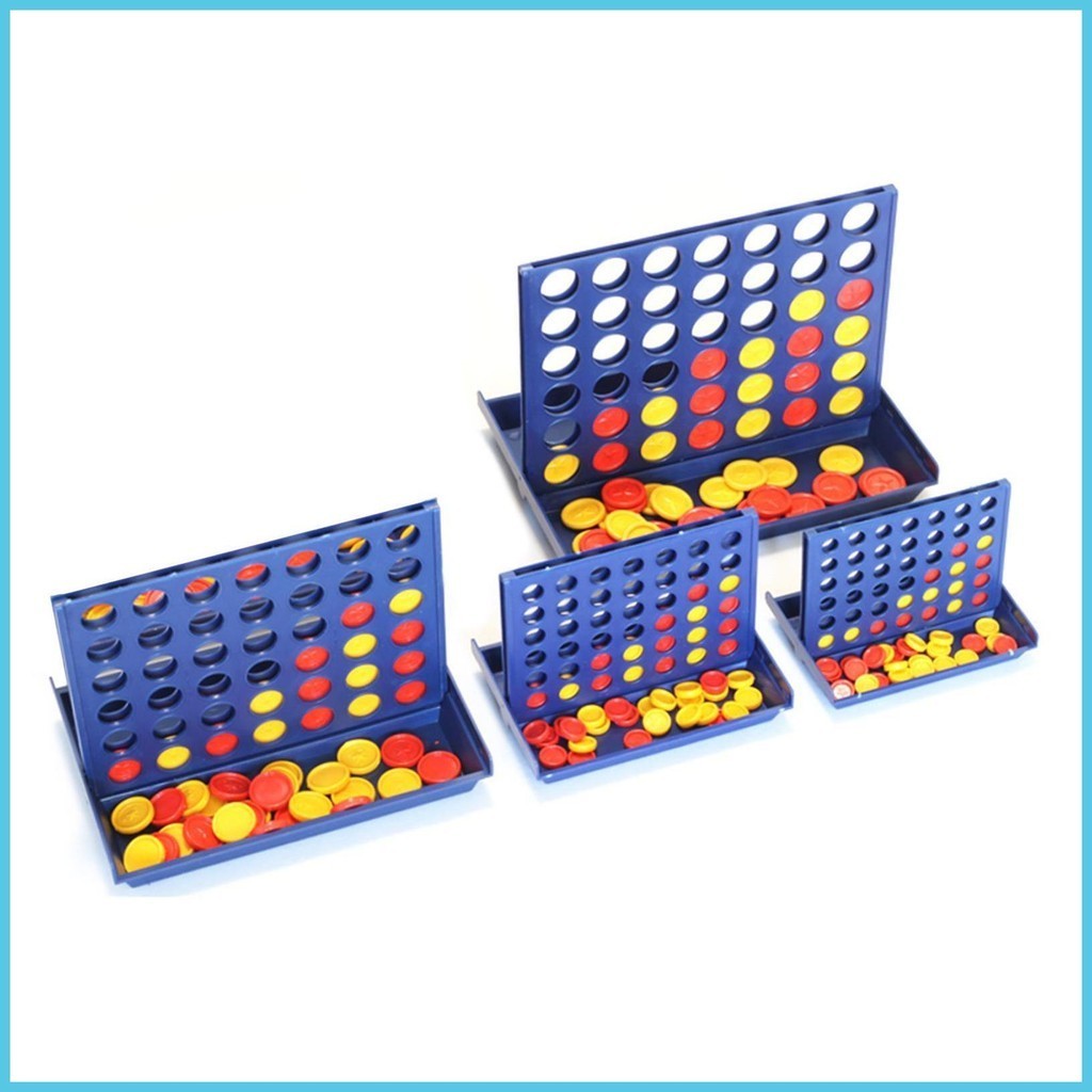 Bingo เกมกระดาน 4 in a Row 5 เชื่อมต่อ 4 เกม แบบพกพา สําหรับครอบครัว