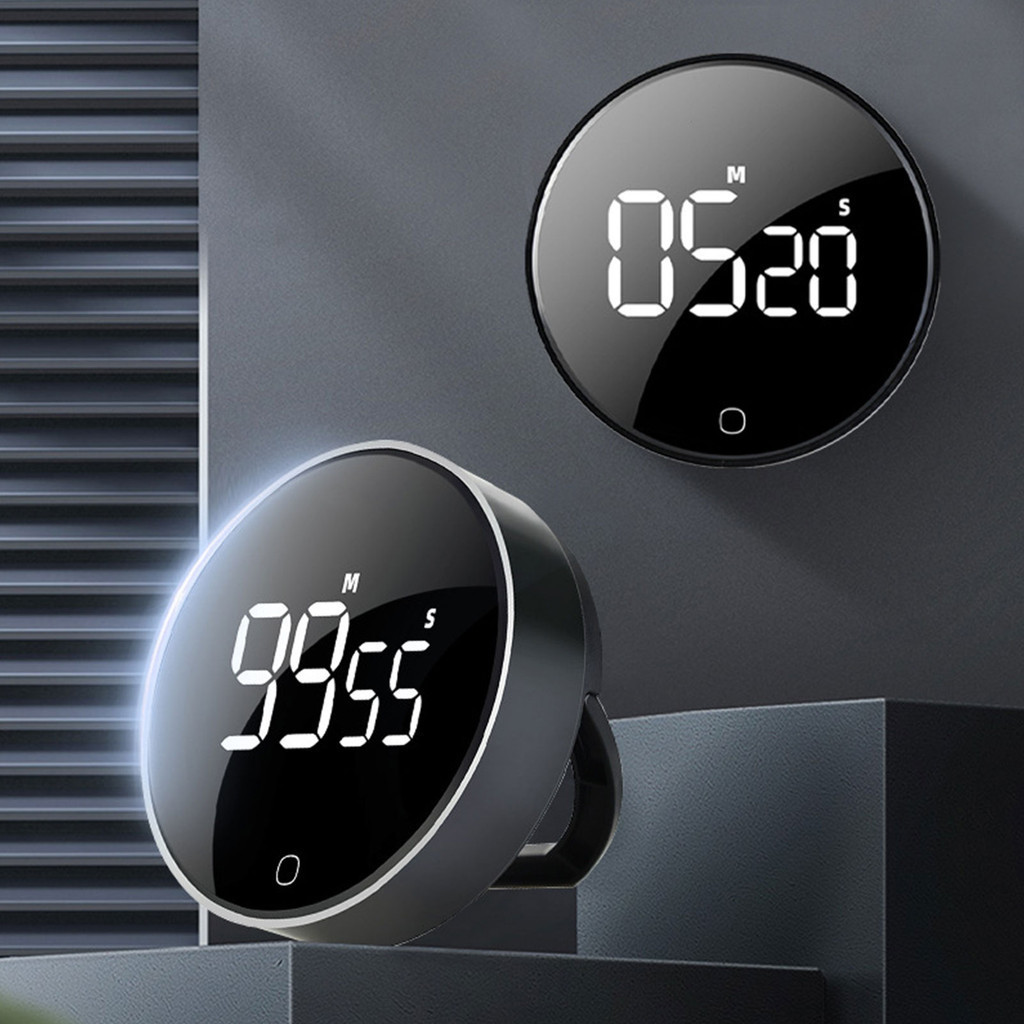 Digital Kitchen Timer นาฬิกาจับเวลาดิจิตอล Led นาฬิกาจับเวลาทำอาหาร เสียงดังฟังชัด