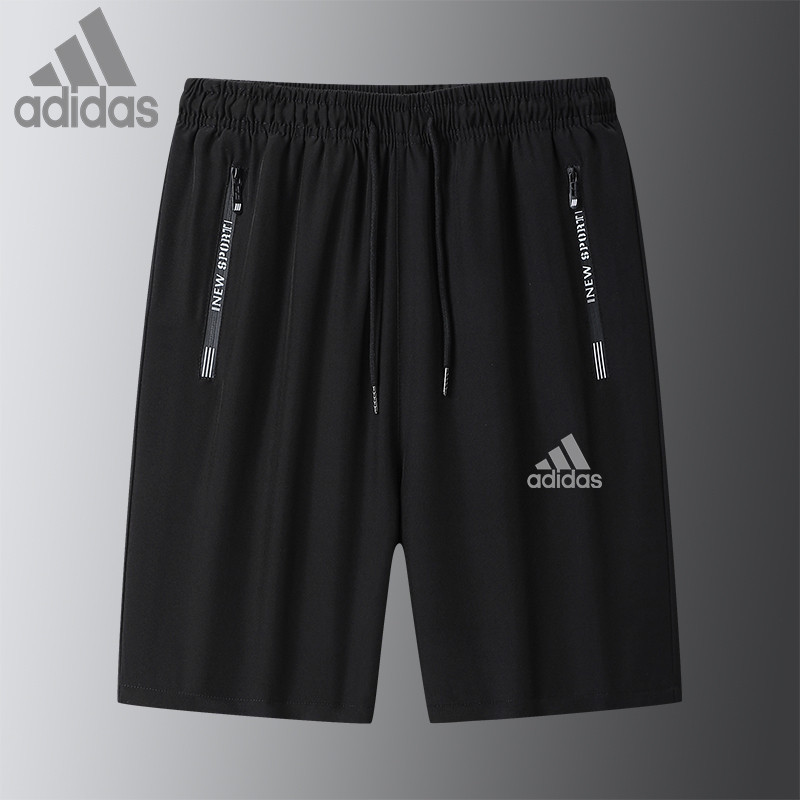 กางเกงกีฬาขาสั้นลําลอง ผ้าเรยอน แบบแห้งเร็ว แต่งซิป ขนาดใหญ่ เหมาะกับเดินชายหาด แฟชั่นฤดูร้อน สําหรับผู้ชาย ไซซ์ M - 8XL