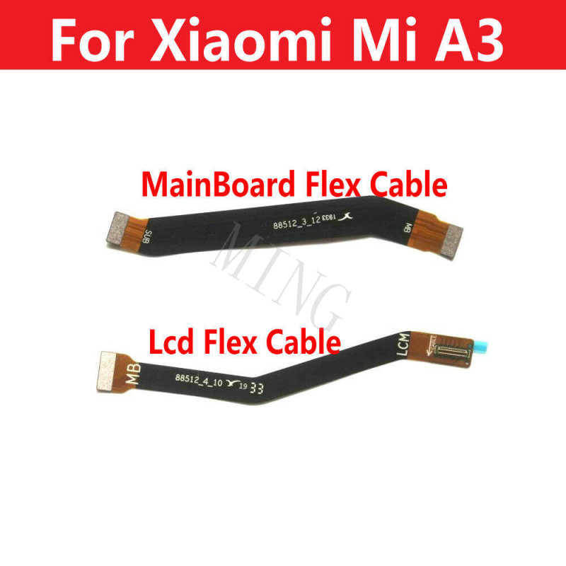 YW4X & หลักเมนบอร์ดเชื่อมต่อ Flex สําหรับ Xiaomi Mi A3 / CC9E Lcd Flex Cable &