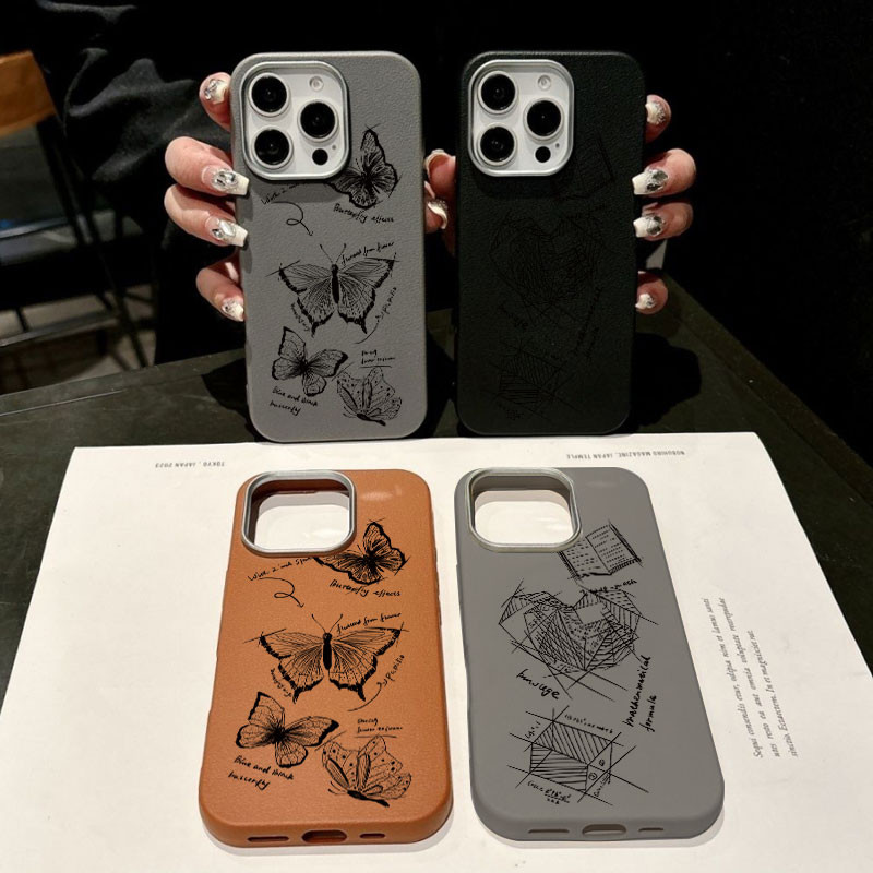 ผีเสื้อสําหรับ Tecno Spark Go 1 / KL4 / Spark Go 1S กรณีหนังหรูหราป้องกันเลนส์กันกระแทกซิลิโคนอ่อนนุ