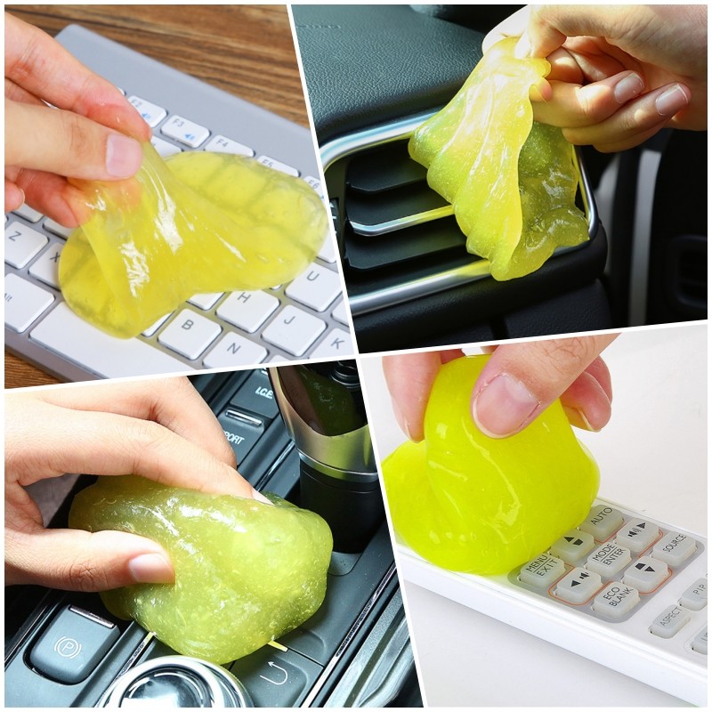เจลดูดฝุ่น สไลม์ดูดฝุ่น ที่ทำความสะอาดคีย์บอร์ด คีย์บอร์ด ทำความสะอาดซอกมุมเล็กๆ 160 กรัม - รูปที่ 6