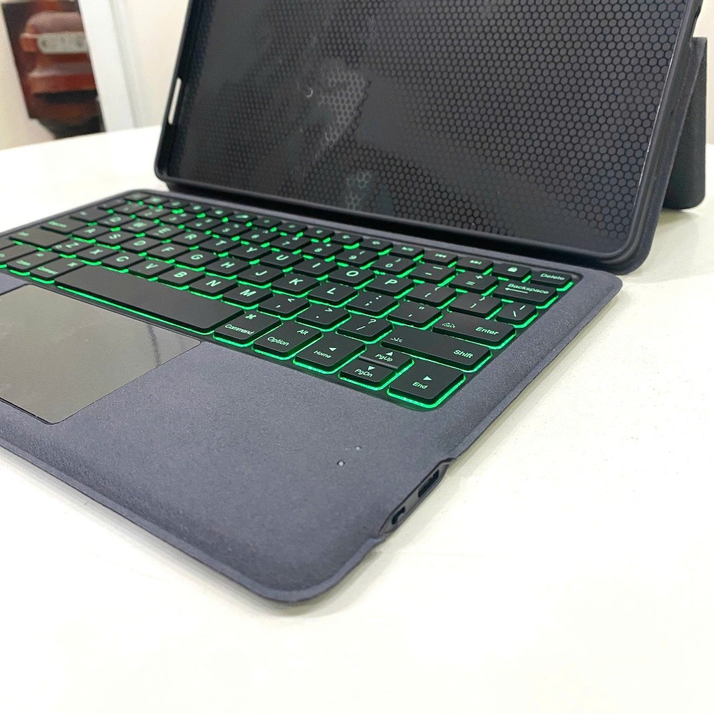 ฝาครอบคีย์บอร์ดอัจฉริยะ Keybroad พร้อมทัชแพด ที่วาง ไฟ LED สําหรับ Honor Pad X8A