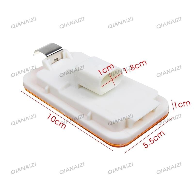 [qianaizi] หลอดไฟหรี่ข้าง LED 4 ดวง 24V สีเหลืองอําพัน สําหรับรถบรรทุก Volvo FM FH - รูปที่ 3