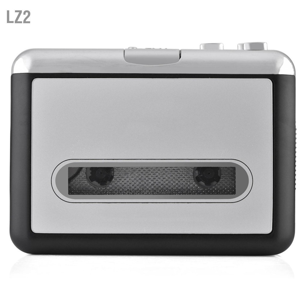 LZ2 เทปคาสเซ็ต USB ไปยัง PC MP3 CD Switcher Converter จับเครื่องเล่นเพลงเสียงพร้อมหูฟัง