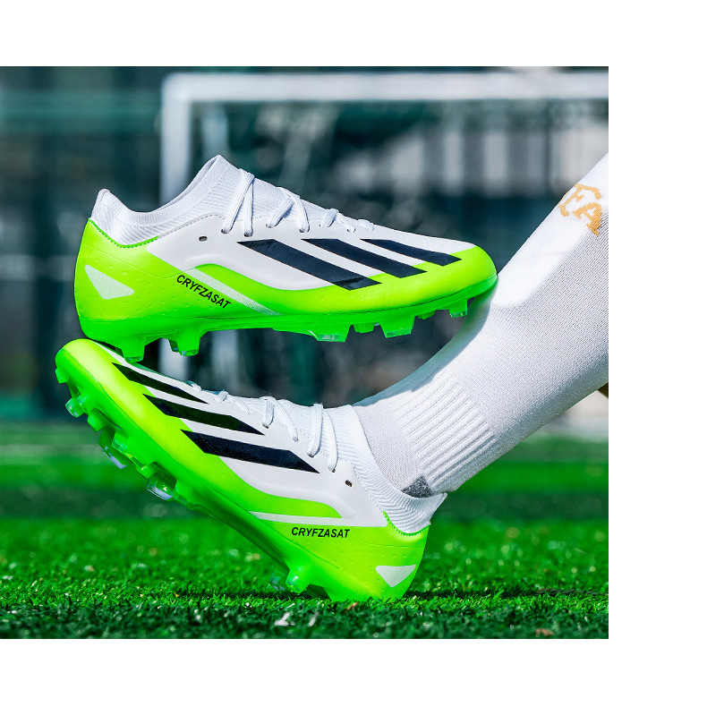 2024 ใหม่ฟุตบอลโลก Messi FG soccer Boots รองเท้าฟุตบอลเดียวกันผู้ใหญ่เด็กสตั๊ดรองเท้ากีฬาการฝึกอบรมกลางแจ้งขนาด 35 ~ 45