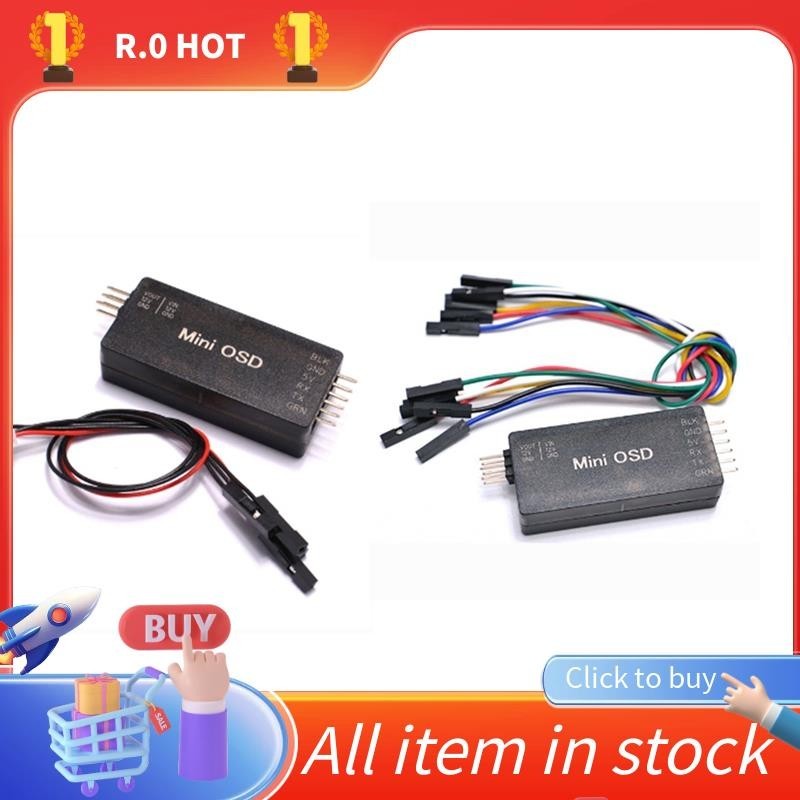 Minim OSD บนจอแสดงผลหน้าจอ Ardupilot Mega Mini OSD Rev. OSD 1.1