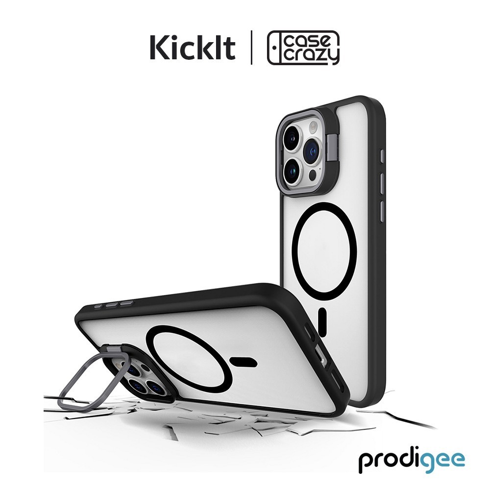 PRODIGEE รุ่น Kickit เคสใส กันกระแทก สำหรับมือถือ iPhone 15 Pro / 15 Pro Max