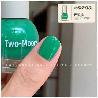 🌈ส่งจากไทย Two-moons ของแท้ ยาทาเล็บ น้ำยาทาเล็บ สีทาเล็บกึ่งเจล ขนาด10ml*1 ไม่ต้องอบ