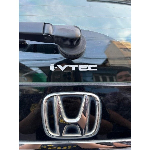 สติ๊กเกอร์เวฟ สติ๊กเกอร์  i-vtec และ 4wd สำหรับติด ท้าย งานตัด 3M