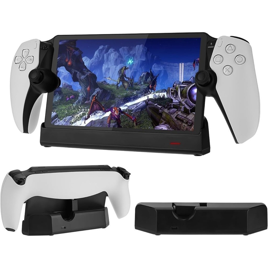 Grathia แท่นชาร์จ สําหรับเครื่องเล่น PS Portal Remote Player PS5 Portal Playstation