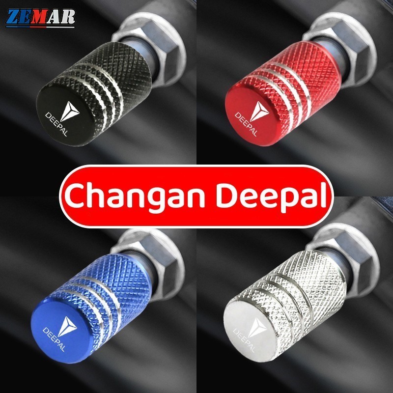 4 ชิ้น Changan Deepal ฝาครอบวาล์วยางรถยนต์ ทรงกระบอก สําหรับ Changan Deepal S07 L07