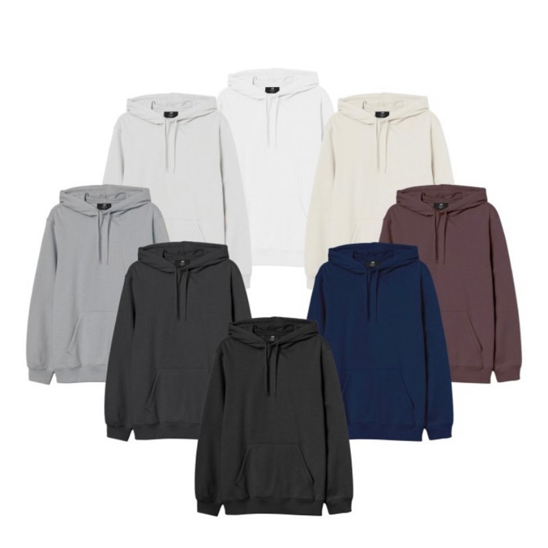 H&M ชม.&ม.&M HOODIE SWETER แท็กเต็มขั้นพื้นฐาน