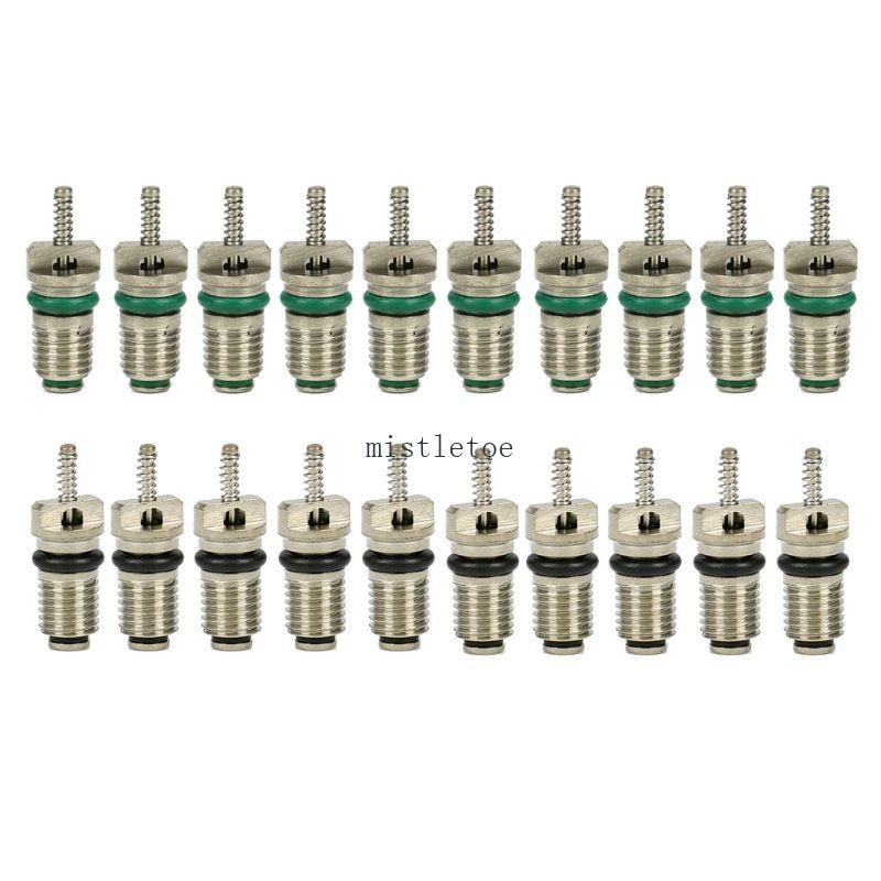 Mis ยางรถยนต์ AC R134A ทนความร้อน สําหรับแกนวาล์ว 134a 10 ชิ้น