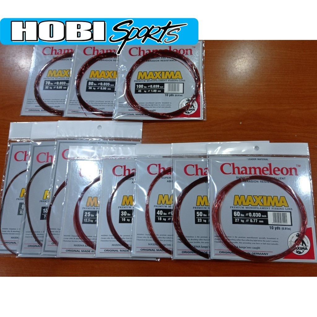 USA MAXIMA LINE (( ยาก ❗❗) MAXIMA LINE CHAMELEON USA 10yds