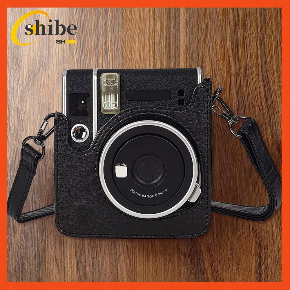 [shibell01.th] เคสกระเป๋าใส่กล้อง หนัง PU กันรอยขีดข่วน สําหรับ Instax Mini 40