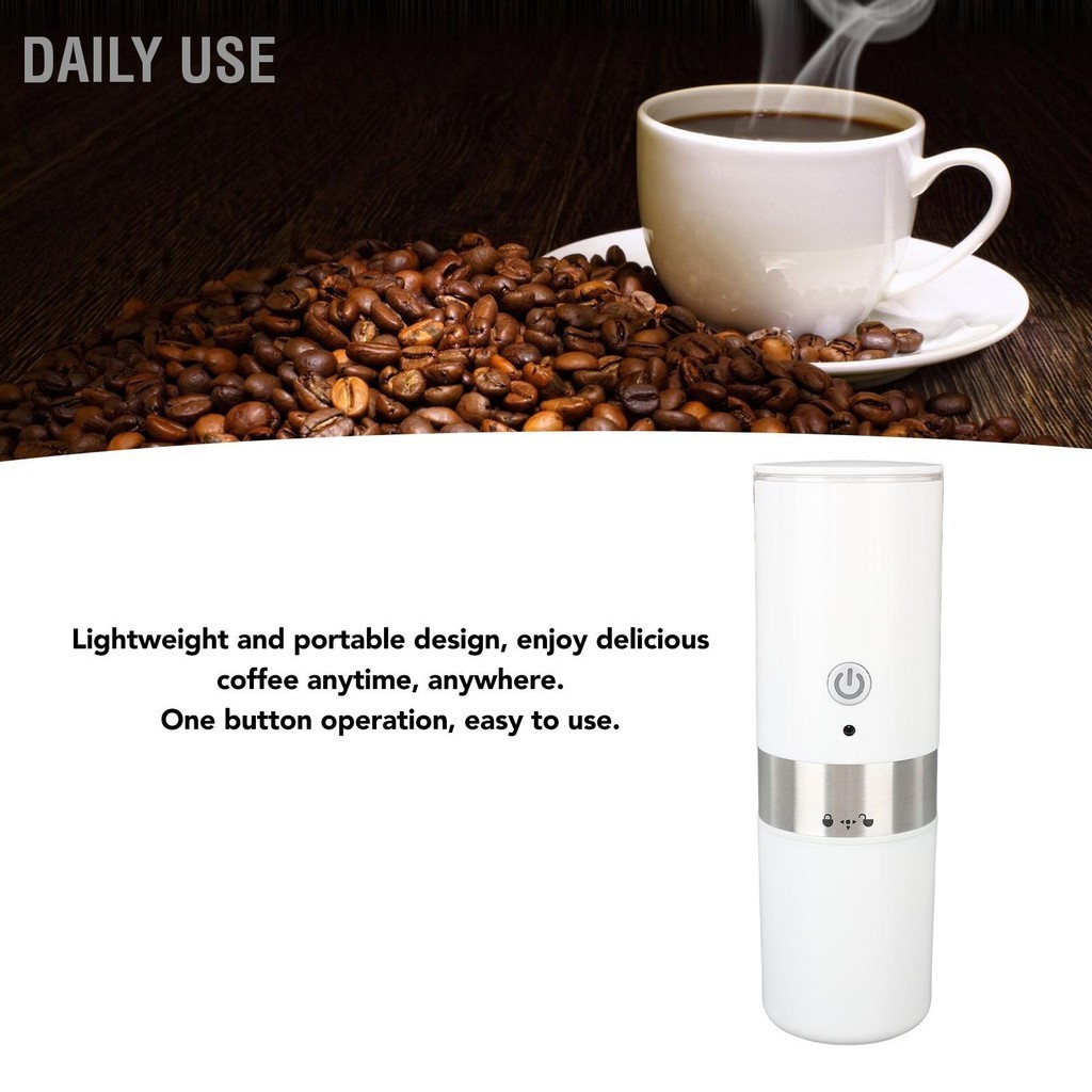 Daily Use เครื่องชงกาแฟแบบพกพากาแฟแคปซูลอัตโนมัติGround Universal Coffee Makerสำหรับสำนักงานท่องเที่ยว