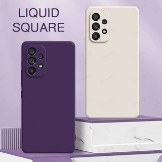 เคสโทรศัพท์มือถือ ซิลิโคนนิ่ม TPU กันกระแทก สีพื้น หรูหรา สําหรับ Samsung A54 A53 A52 A52s A 54 53 52 52s A54 A53 A52 5G A52s