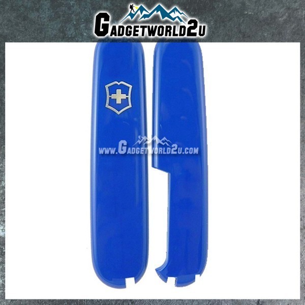 Victorinox 91mm Scale Handles Blue พร้อมช่องใส่ปากกา