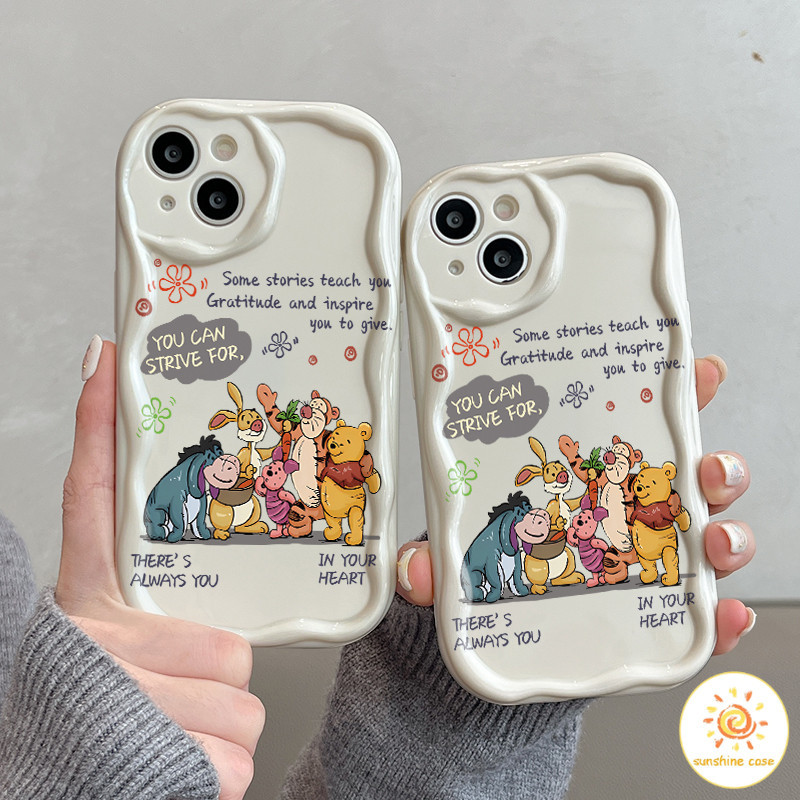 [ส่วนลด]เคสโทรศัพท์รูปครอบครัววินนี่เดอะพูห์น่ารัก เคส ไอโฟน 11 For iPhone12 13 14 15 Pro MAX X XS XR XS 7 8 Plus SE2020