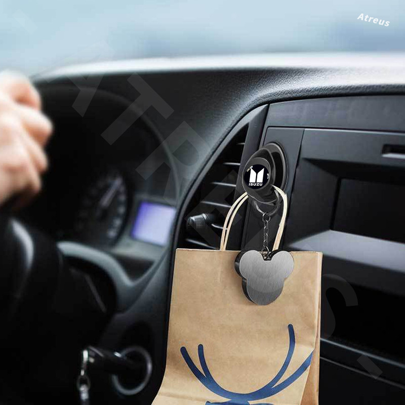 ISUZU Dmax Mux ตะขอเเขวนในรถยนต์ ตะขอเก็บของ ตะขอเอนกประสงค์บนรถ ตะขอเกี่ยวภายในรถ สำหรับ ISUZU Panther Elf Traga Trooper MU7 TFR Crosswind Panther Sportivo - รูปที่ 4