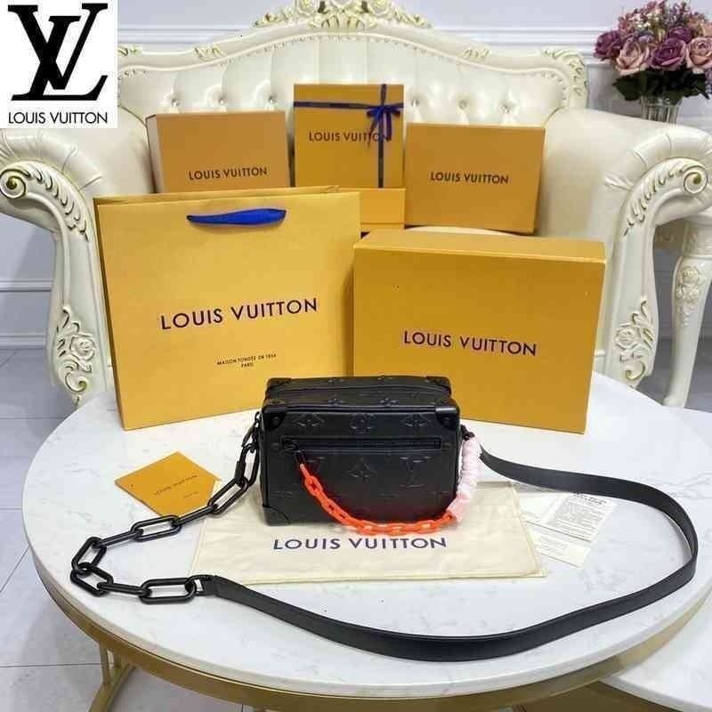 หลุยส์วิตตอง Louis Vuitton กระเป๋า lv m58906 มินิซอฟท์ทรังค์ผู้หญิงกระเป๋าถือกระเป๋าสะพายกระเป๋าเป้สะพายหลัง hw6f y9pf
