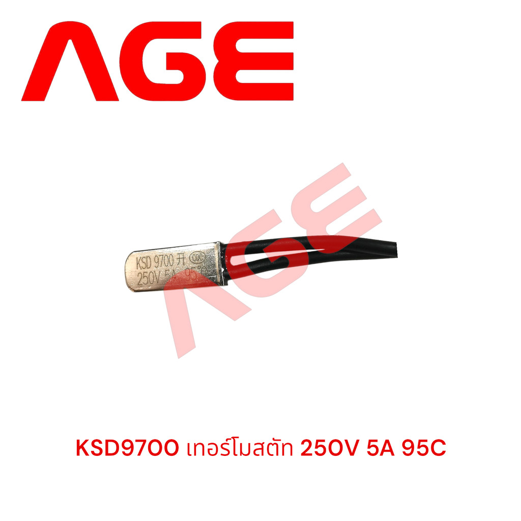 KSD9700 เทอร์โมสตัท 250V 5A 95C (NO Type),KSD9700 Thermostat