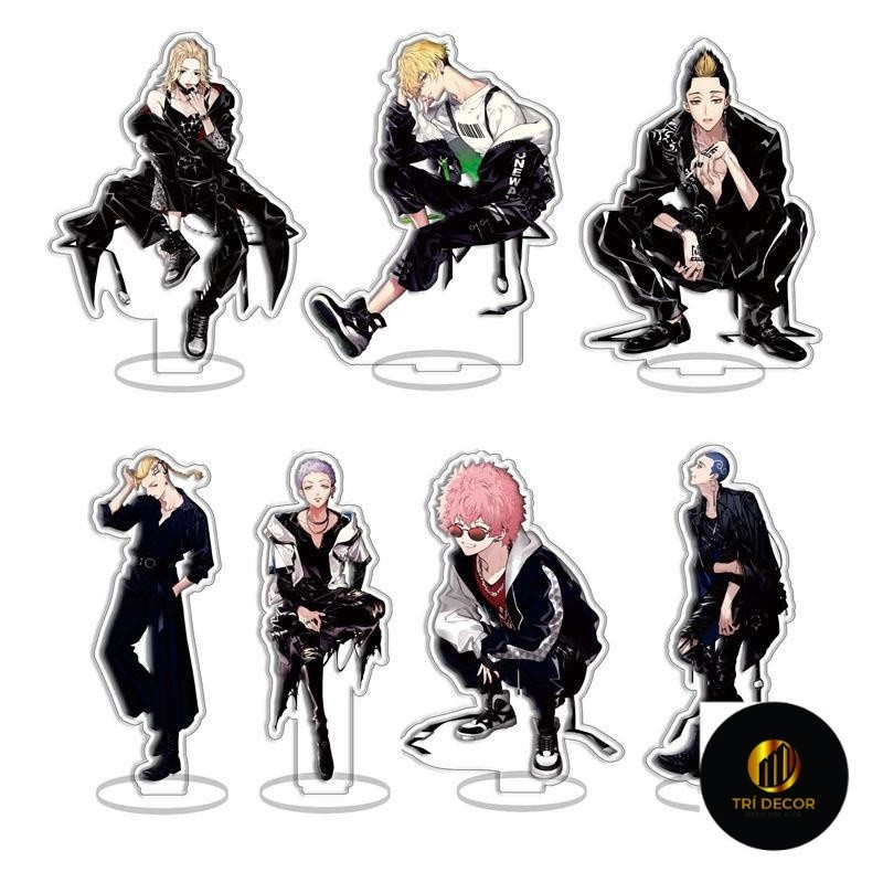 ป้ายยืน (10 ประเภท) Tokyo Revengers Draken Mikey Baji Mitsuya Takemichi Avengers Matsuno Chifuyu Ryuguji