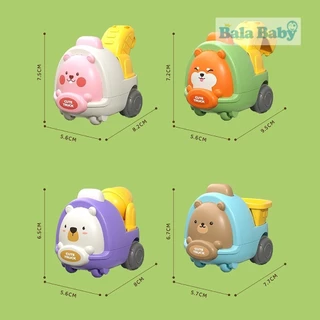รถของเล่นเด็ก รถเฉื่อยเด็กผู้ชาย ของเล่นมินิชุดวิศวกรรม ฝึกกล้ามเนื้อมัดเล็ก เพิ่มการเรียนรู้ TY17