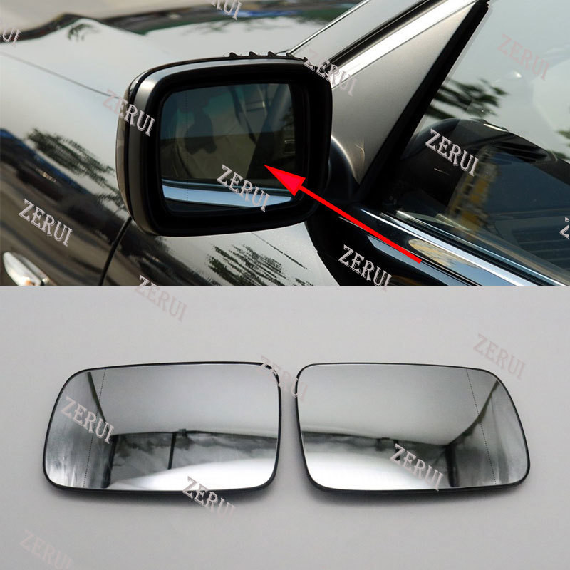 Zr กระจกมองหลังรถยนต์ พร้อมความร้อน สําหรับ BMW 7-Series E65 E66 E67 2002 2003 2004 2005 2006-2008