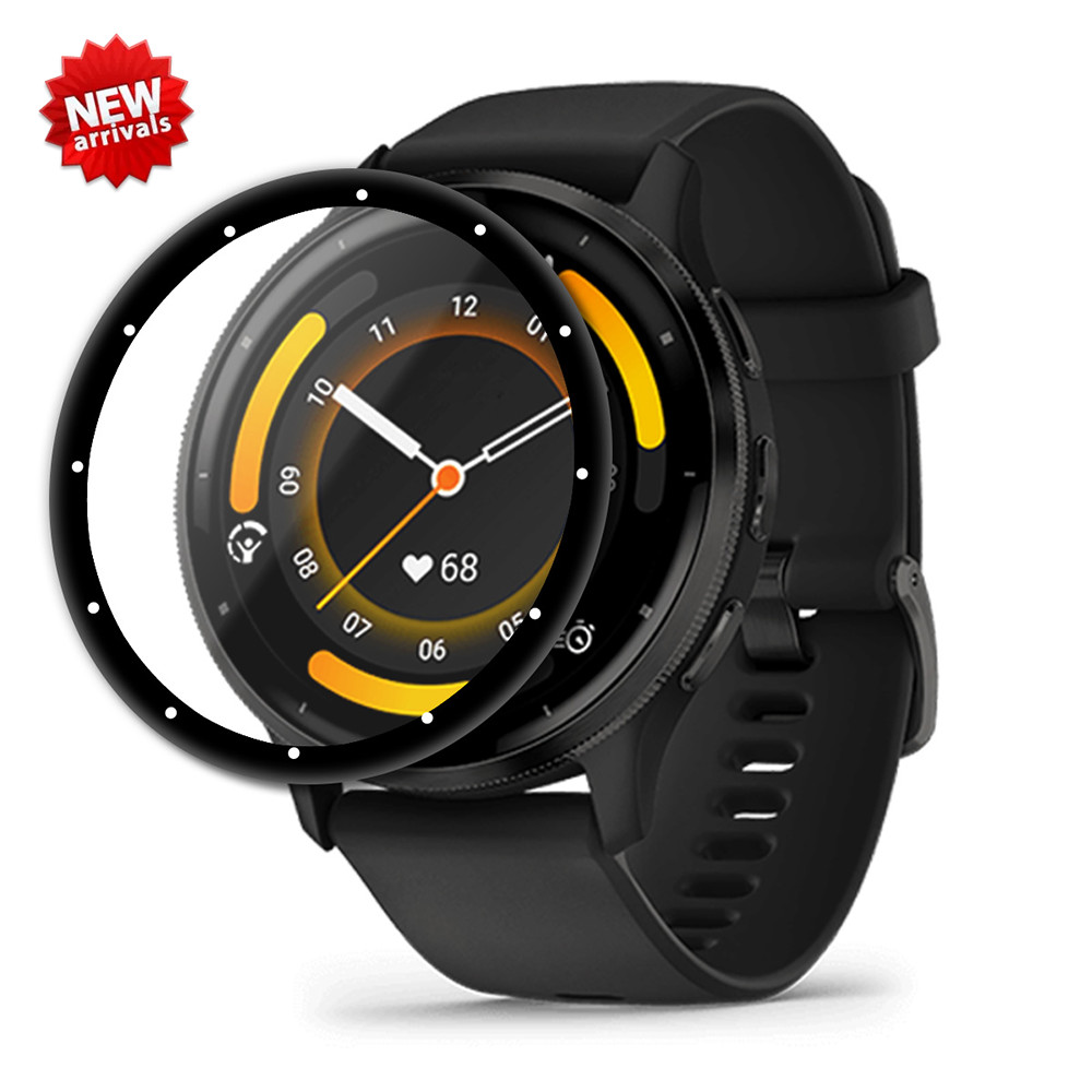 ฟิล์มกันรอยหน้าจอ แบบนิ่ม 3D กันรอยขีดข่วน สําหรับ Garmin Venu3 Venu3S Garmin Venu 3 3s