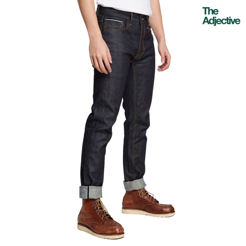 Kochi No Oji/Denim Slim Jeans /กางเกงยีนส์ผู้ชาย ผ้าดิบ ผ้าริมญี่ปุ่น Made in Japan ทรงกระบอก ยีนส์ข