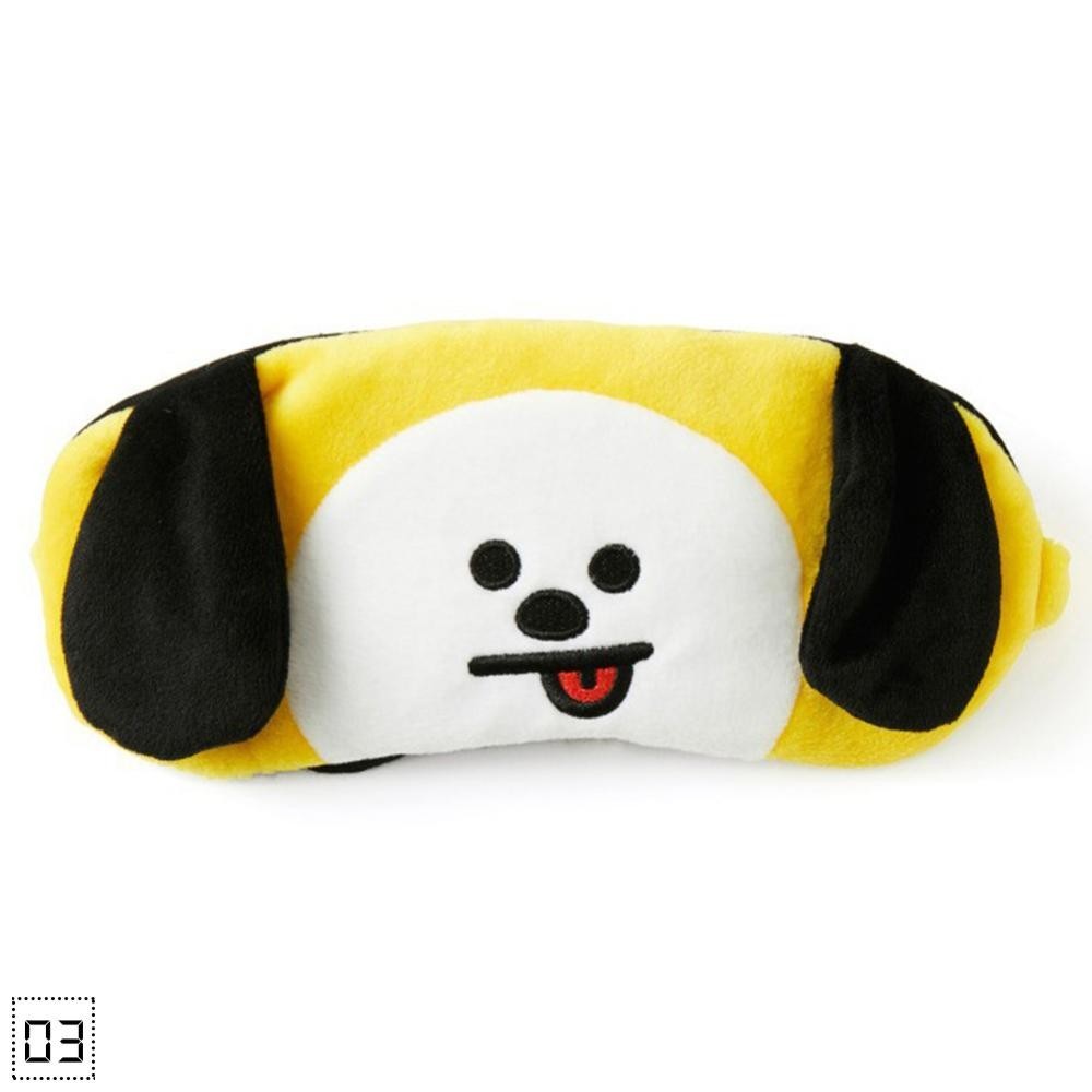 [ForeverYoung] หน้ากากปิดตา ลายศิลปินเกาหลี BTS BT21 Bangtan Boys Jimin Chimmy RJ Cooky F5G3