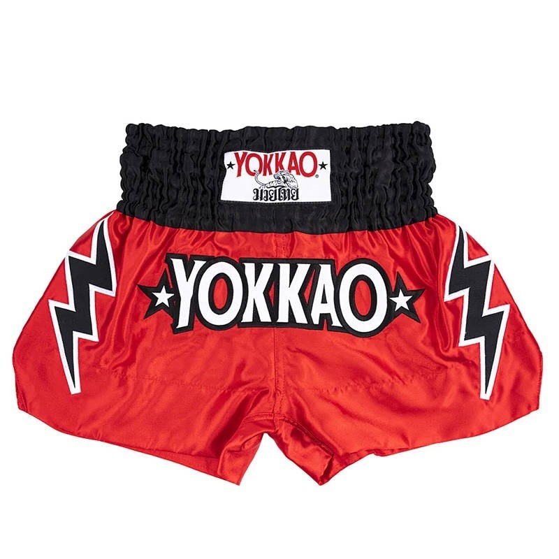 Yokkao2024 ใหม่ กางเกงขาสั้น เอวสูง สไตล์มวยไทย แฟชั่น สําหรับผู้ชาย ผู้หญิง