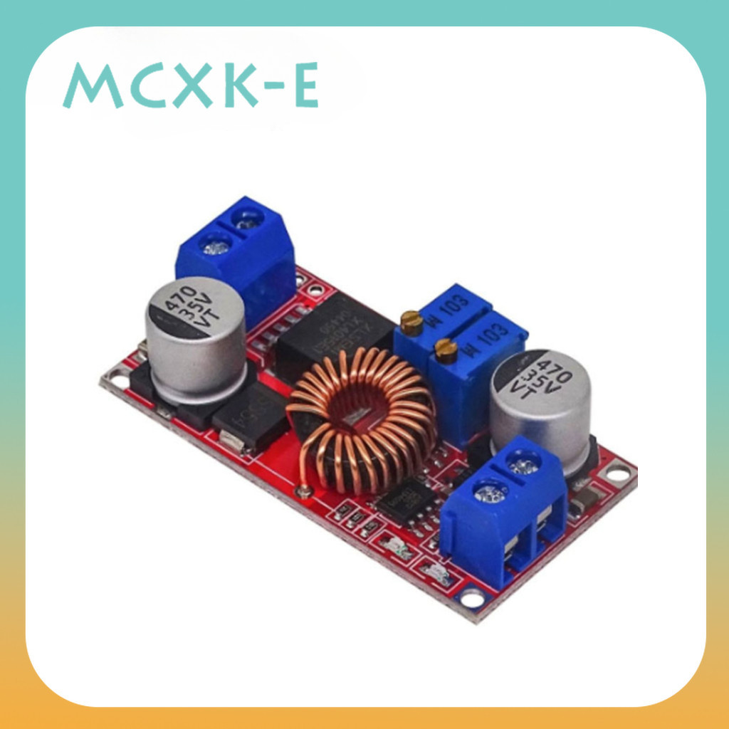 Xl4015 5A DC to DC CC CV บอร์ดชาร์จแบตเตอรี่ลิเธียม Led แปลงพลังงาน โมดูลชาร์จลิเธียม Step Down XL40