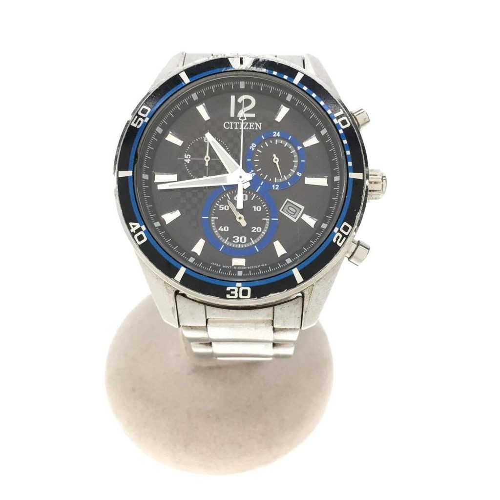 CITIZEN Mens Watch Solar Analog Stainless Steel GN-4-S Direct from Japan Secondhand
