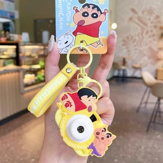 [ลิขสิทธ์แท้] พวงกุญแจชินจังกล้องโปรเจคเตอร์ฉายรูปภาพ 4สีพร้อมส่งในไทย